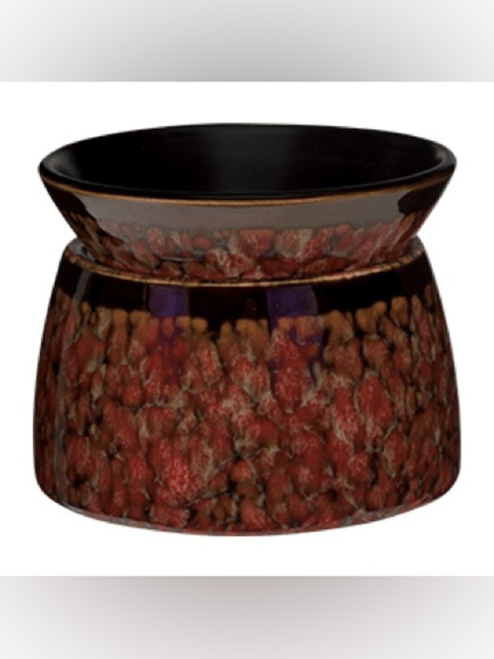 Scentsy Red Marble Element Warmer (Retired)- New in Box- $30